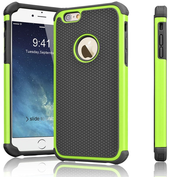 SuaGet 6 6S Case Shockproof Armor For iPhone 6 6s Plus Rugged Rubber Impact Defender Phone Case Cover