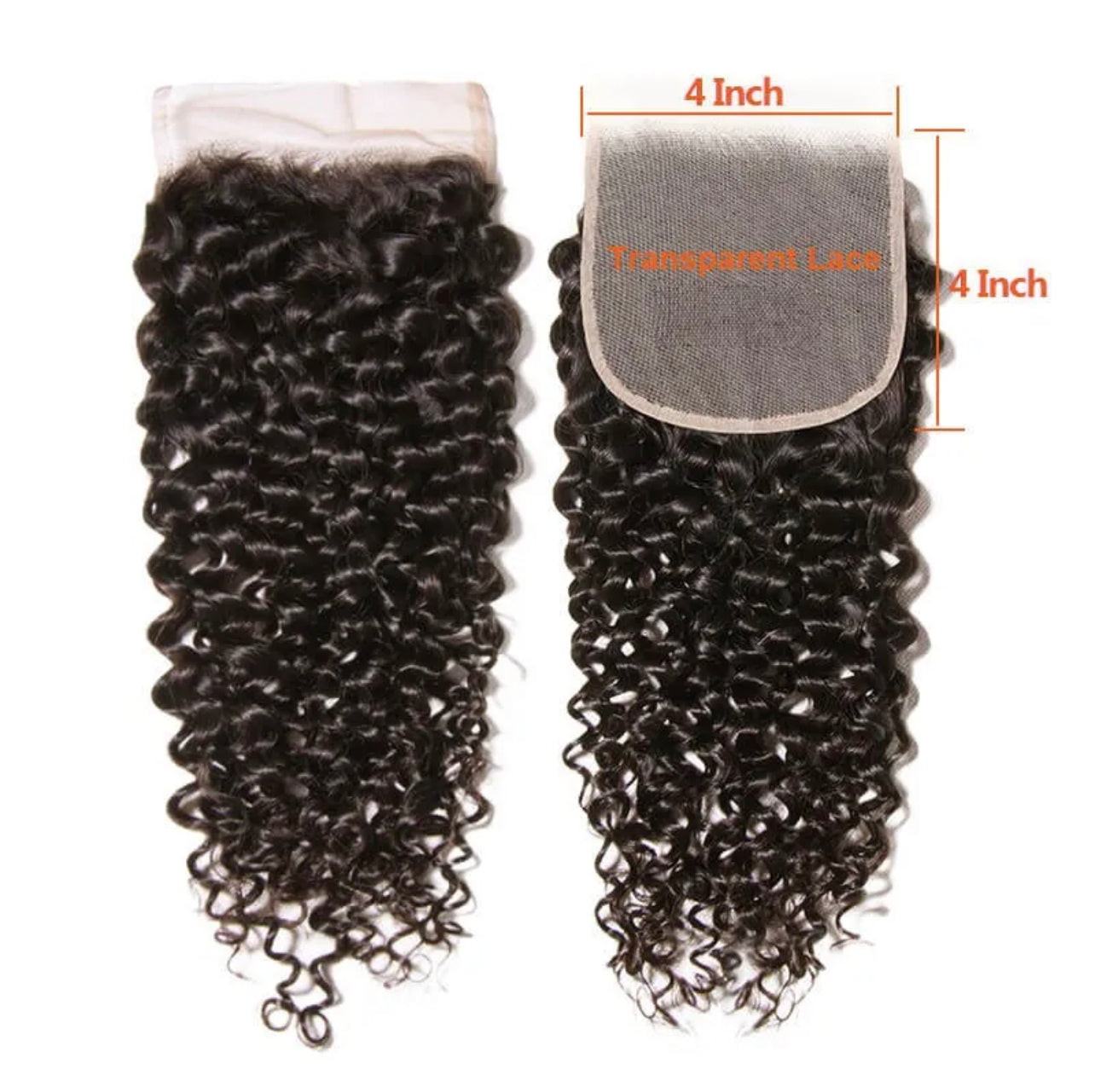 JERRY CURL (4x4) SWISS/HD LACE CLOSURE