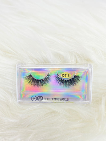 Beautifying World Mink Lashes 16mm-D012