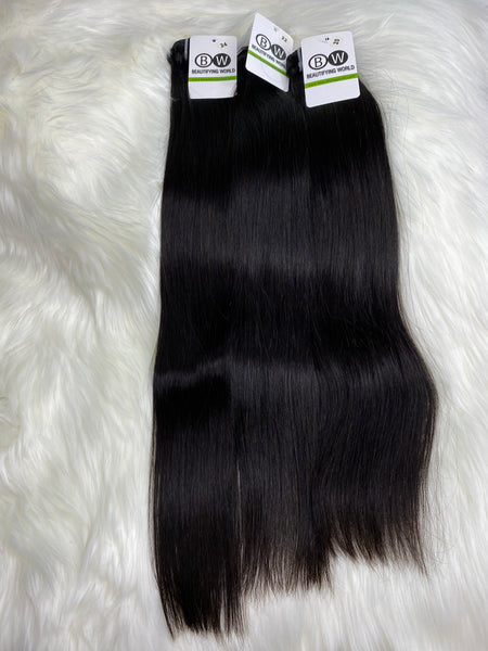 STRAIGHT HAIR BUNDLES (Silver)