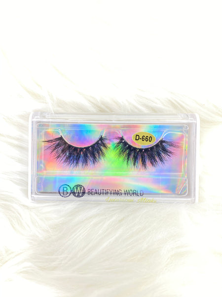 Beautifying World Mink Lashes 18mm-D660