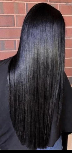 STRAIGHT HAIR BUNDLES (Silver)