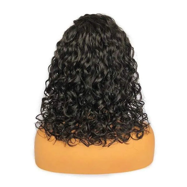 1B ITALIAN CURLS SWISS FULL LACE FRONTAL 13X4,13X6 WIG BOB 200% (SILVER)