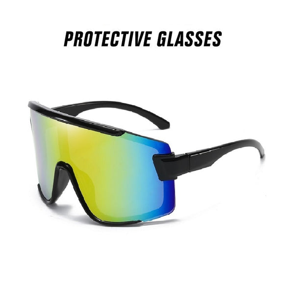 Oversized Frame Goggles shades sport uv400