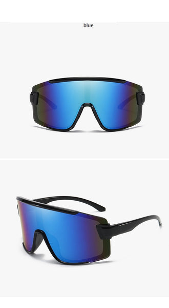 Oversized Frame Goggles shades sport uv400