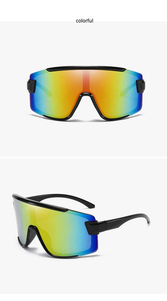 Oversized Frame Goggles shades sport uv400