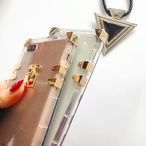 Luxury Crystal Square Case