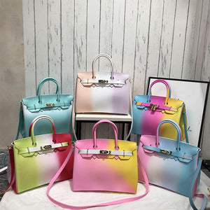 Silicone jelly luxury handbags