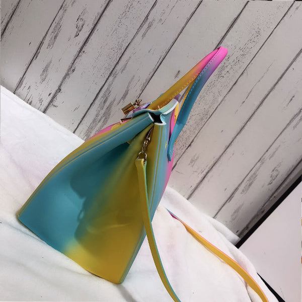 Silicone jelly luxury handbags