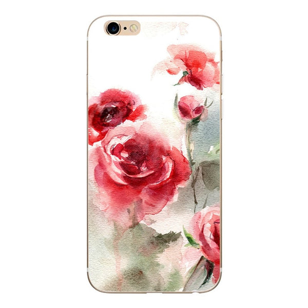 Silicon Soft For Cover iphone 7 se 5s 5 6s 6 8 Plus