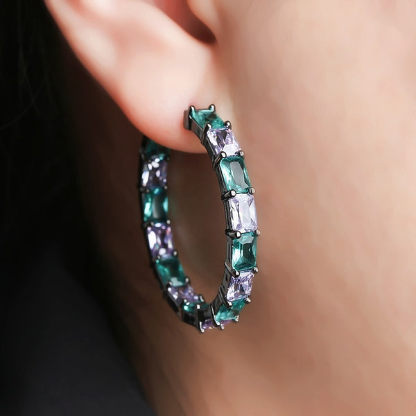 Circle Hoop Earrings