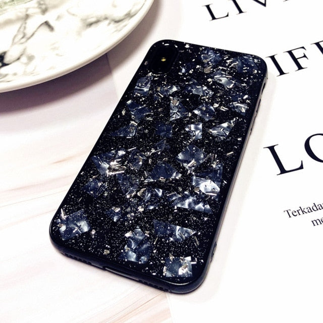 Luxury Dream Conch Glitter Case
