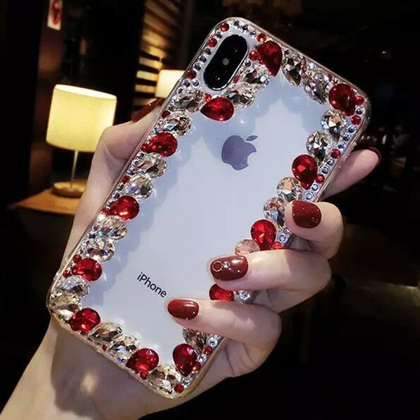 Lovebay Diamonds Rhinestone Phone Case For iphone 6 6S 7 8 Plus X XS MAX XR