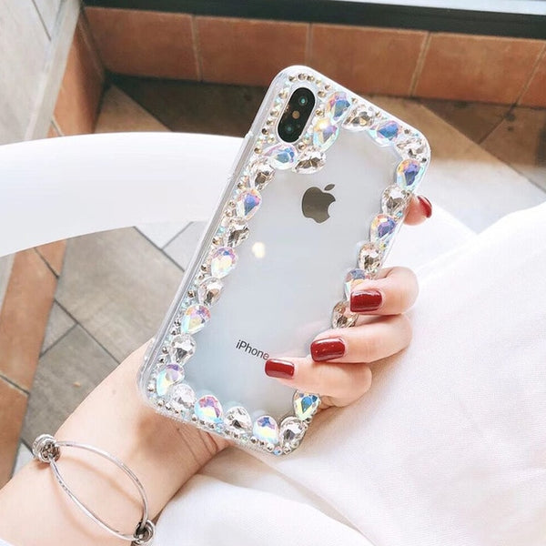 Lovebay Diamonds Rhinestone Phone Case For iphone 6 6S 7 8 Plus X XS MAX XR