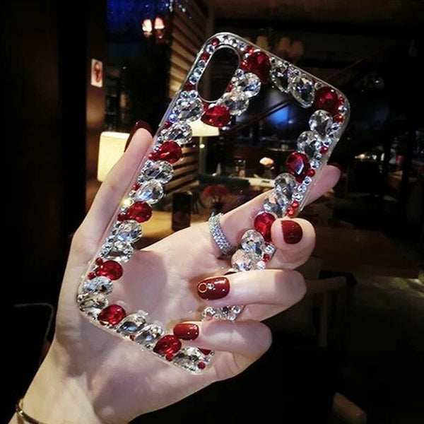 Lovebay Diamonds Rhinestone Phone Case For iphone 6 6S 7 8 Plus X XS MAX XR