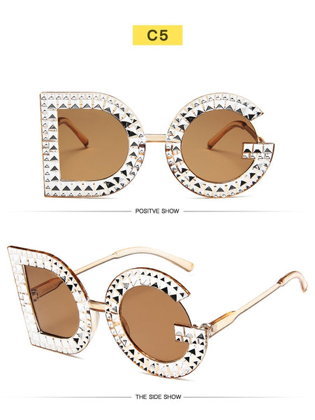 Fashion Diamond D G Sunglasses