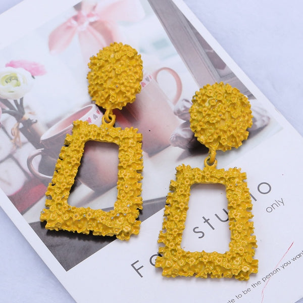 Exaggerated Geometric Earrings