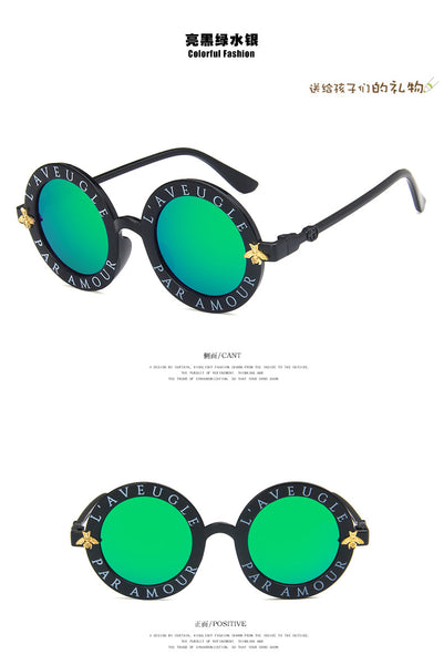 8 Colors Retro Round Sunglasses