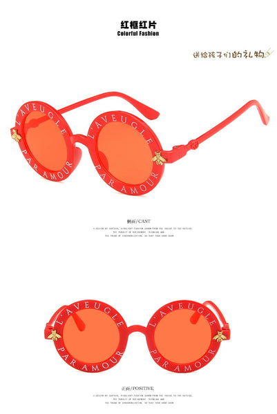 8 Colors Retro Round Sunglasses