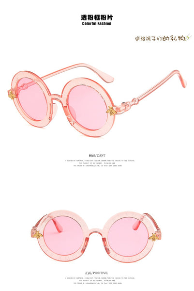 8 Colors Retro Round Sunglasses