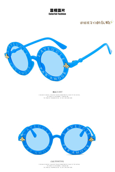 8 Colors Retro Round Sunglasses