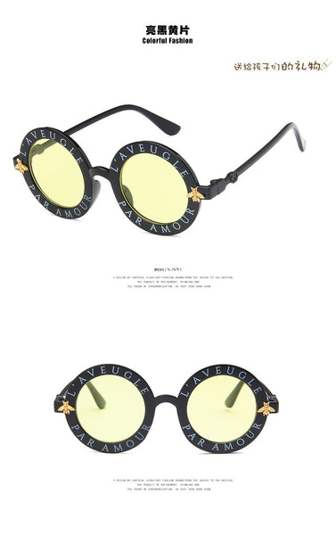 8 Colors Retro Round Sunglasses